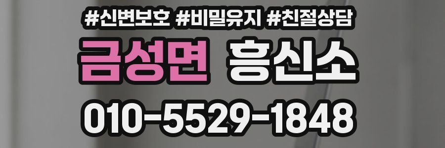 금성면 흥신소