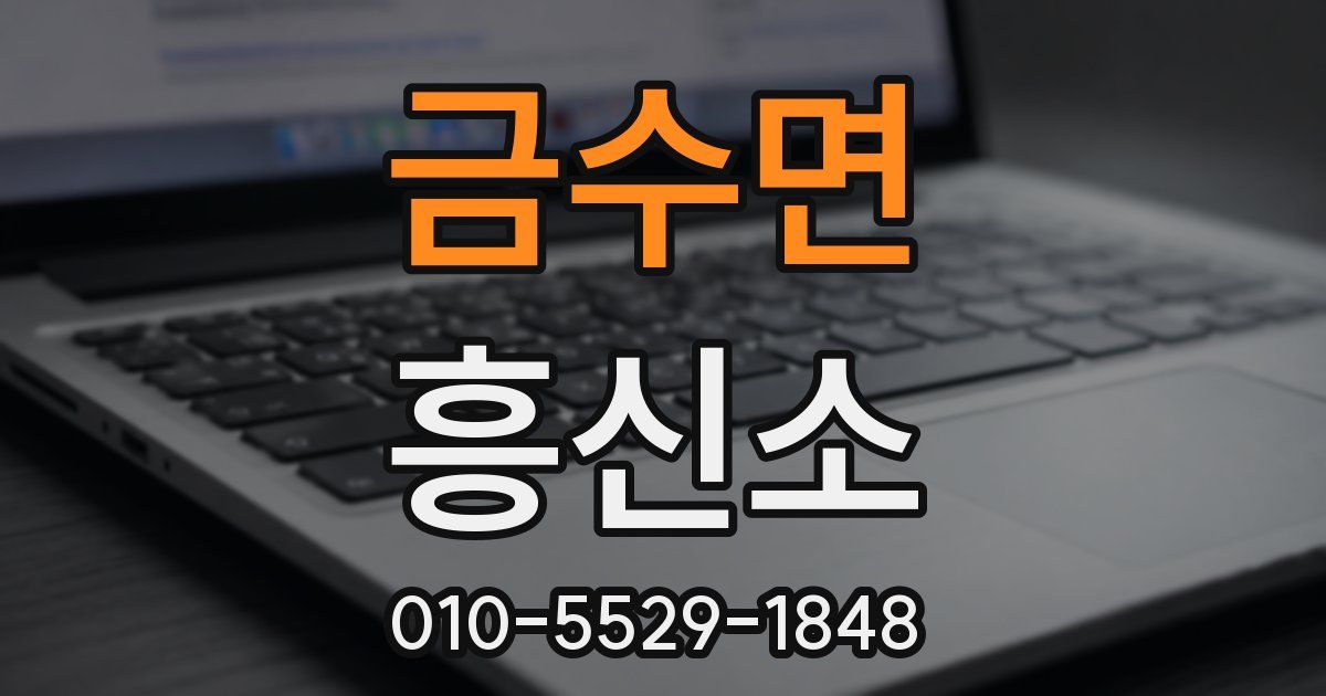 금수면 흥신소