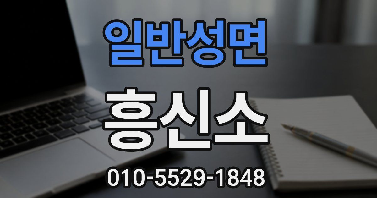일반성면 흥신소
