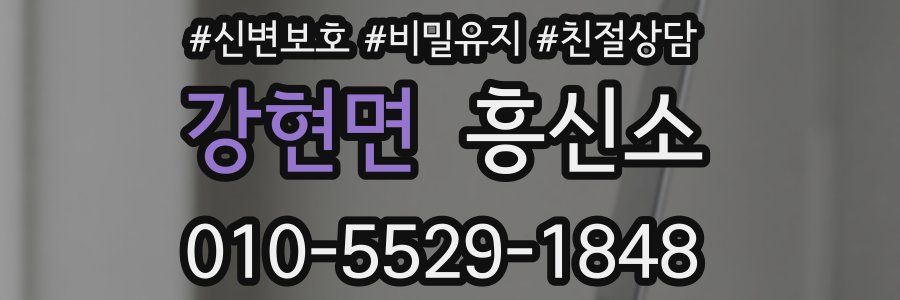 강현면 흥신소