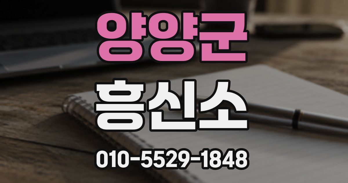 양양군 흥신소