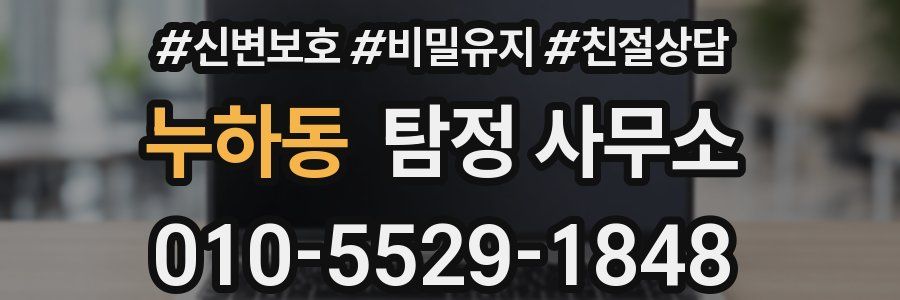 누하동 탐정 사무소