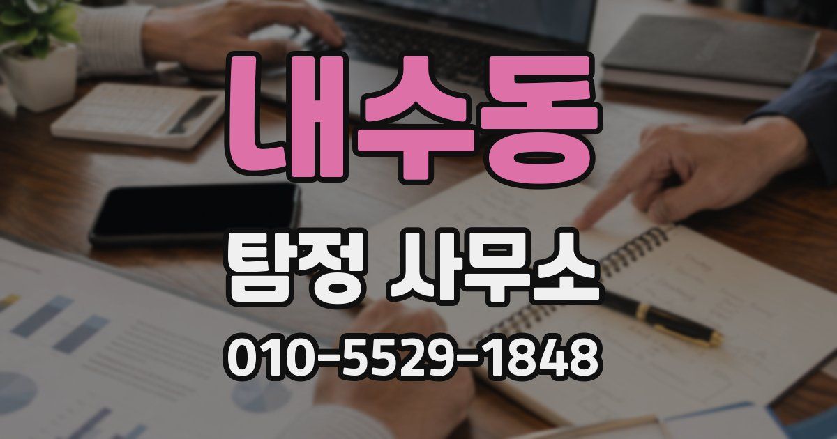 내수동 탐정 사무소