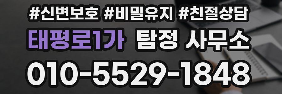 태평로1가 탐정 사무소