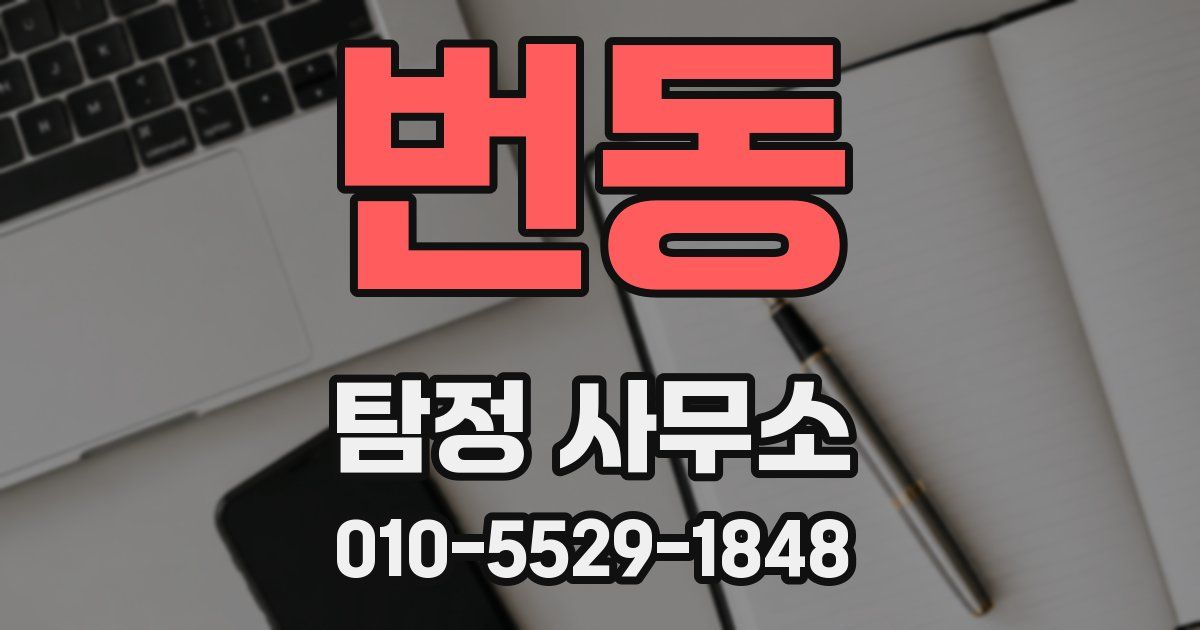 번동 탐정 사무소