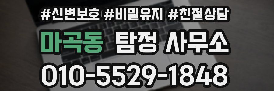 마곡동 탐정 사무소