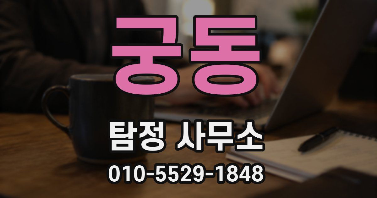궁동 탐정 사무소