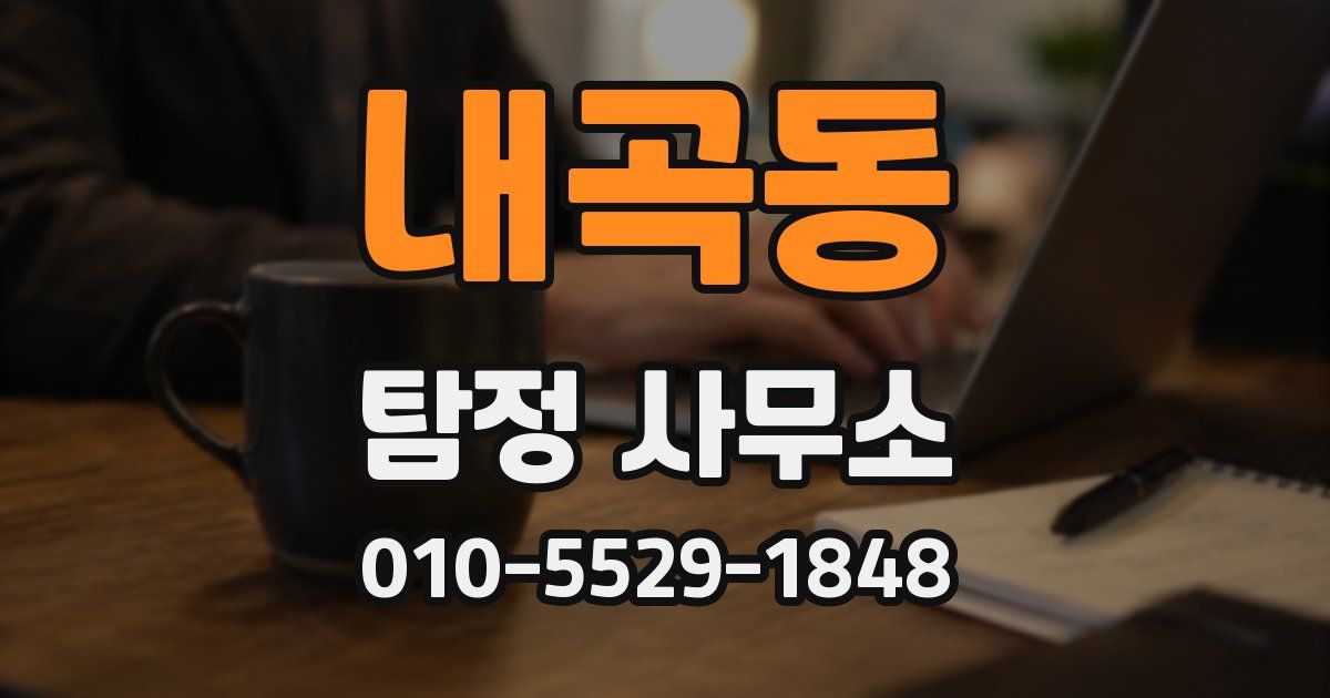 내곡동 탐정 사무소