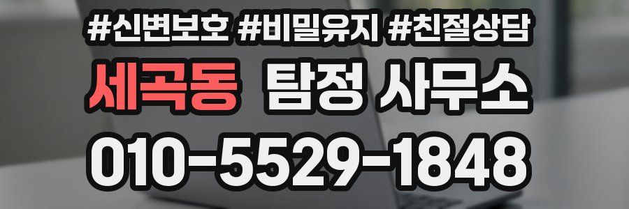 세곡동 탐정 사무소