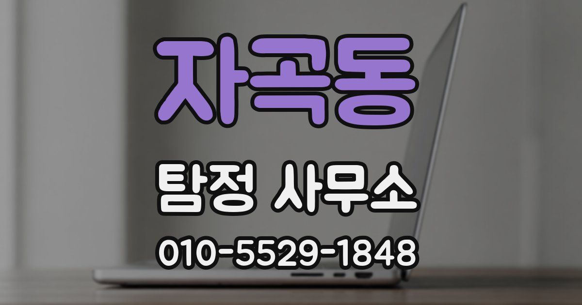 자곡동 탐정 사무소