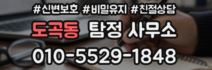 도곡동 탐정 사무소