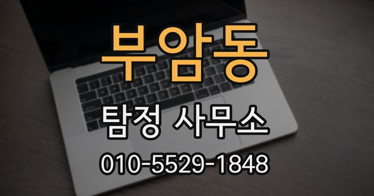 부암동 탐정 사무소