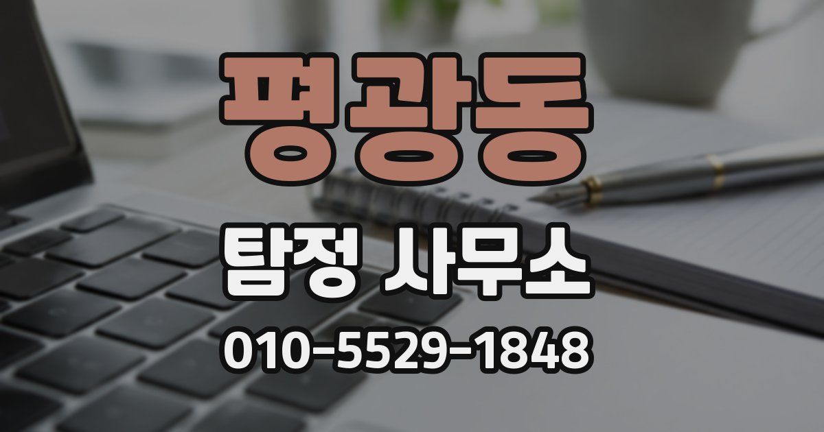 평광동 탐정 사무소