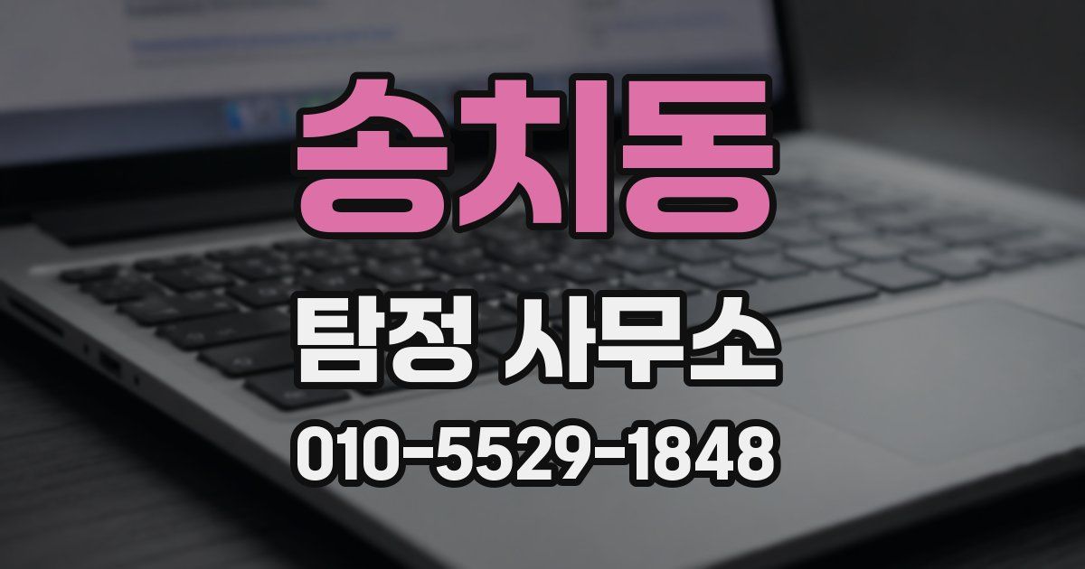 송치동 탐정 사무소