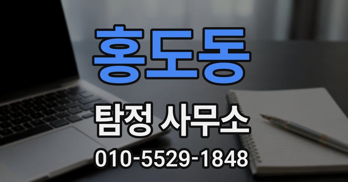 홍도동 탐정 사무소