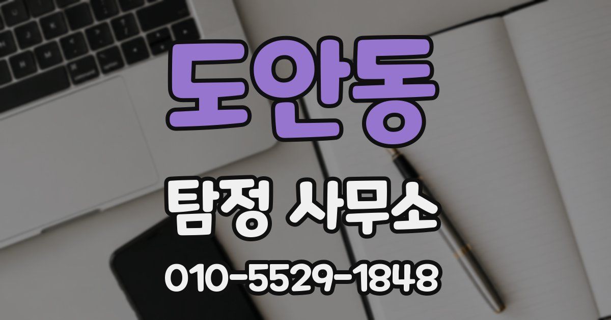 도안동 탐정 사무소