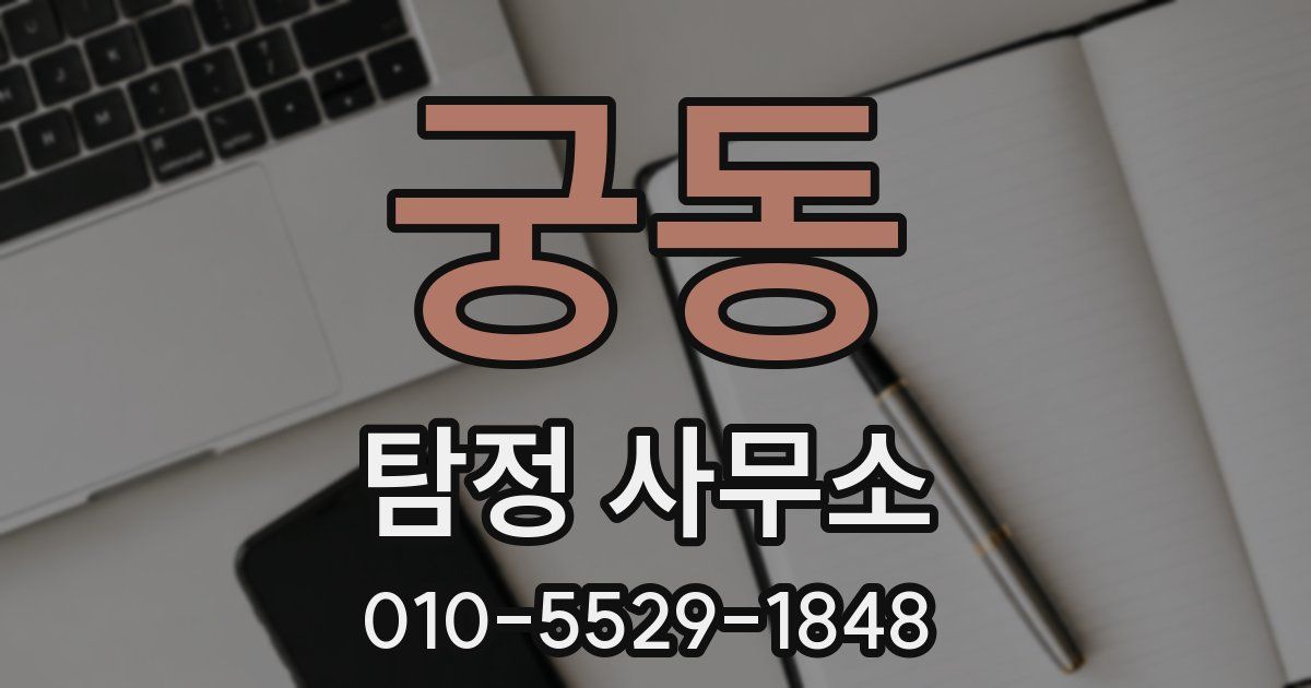 궁동 탐정 사무소