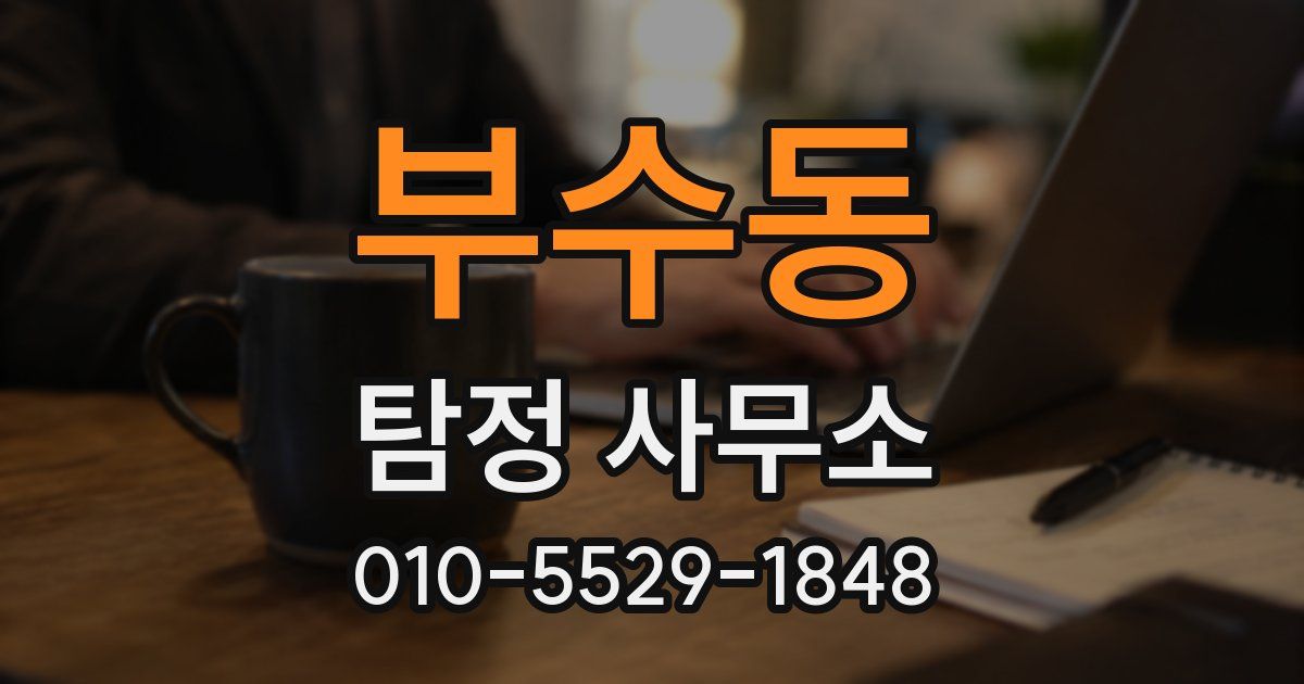 부수동 탐정 사무소