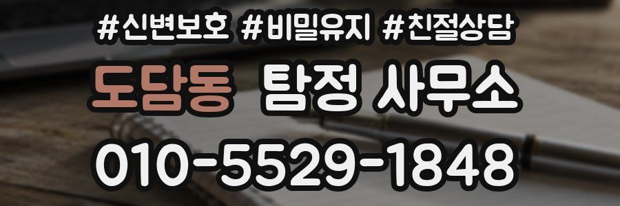도담동 탐정 사무소