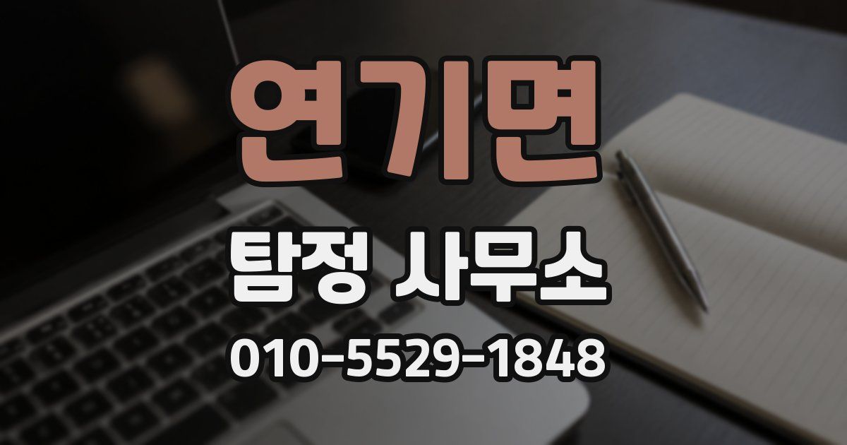 연기면 탐정 사무소