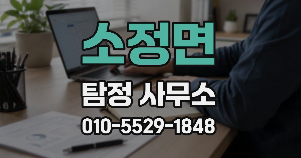 소정면 탐정 사무소