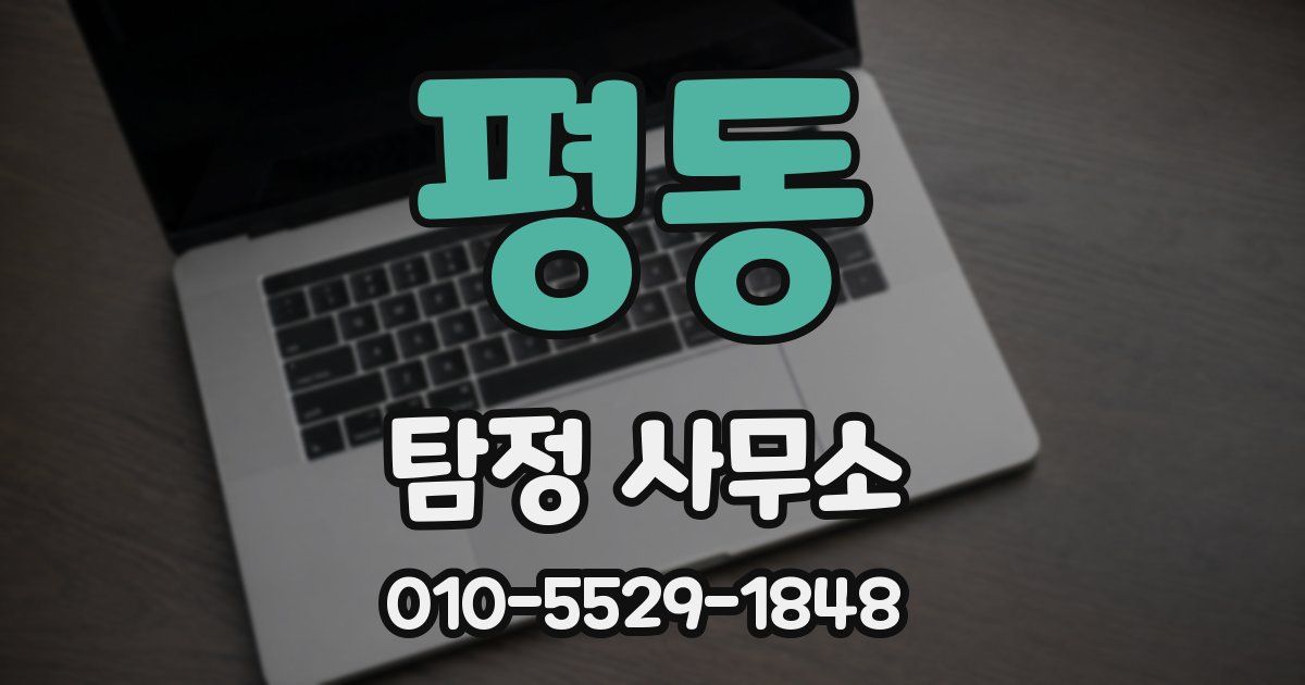 평동 탐정 사무소