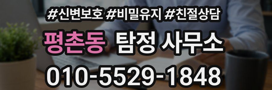 평촌동 탐정 사무소