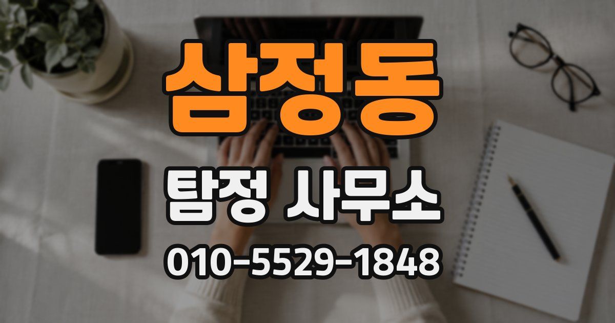 삼정동 탐정 사무소