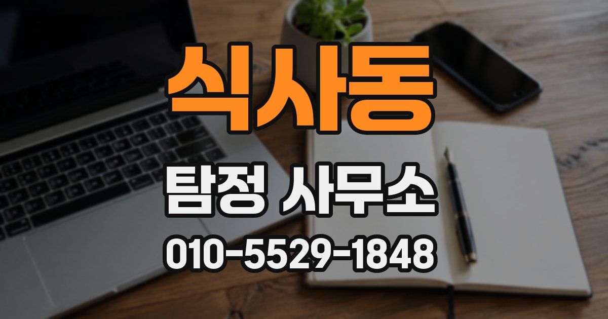 식사동 탐정 사무소