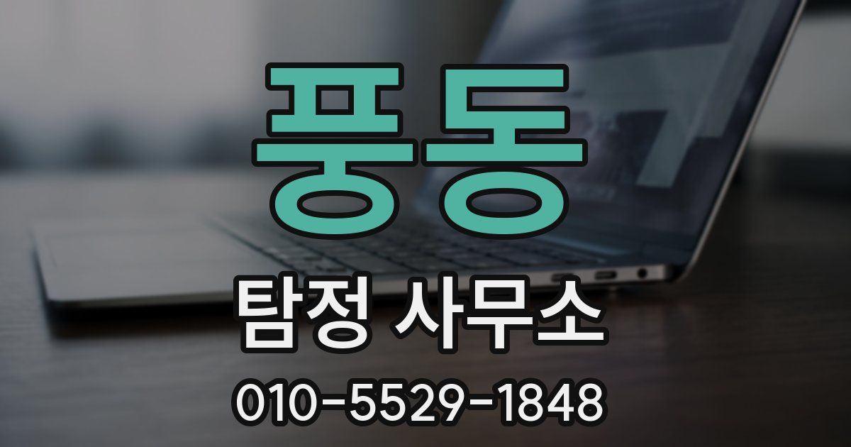 풍동 탐정 사무소