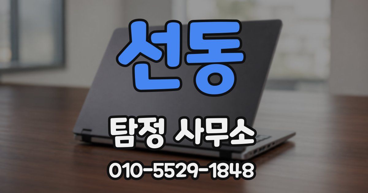 선동 탐정 사무소