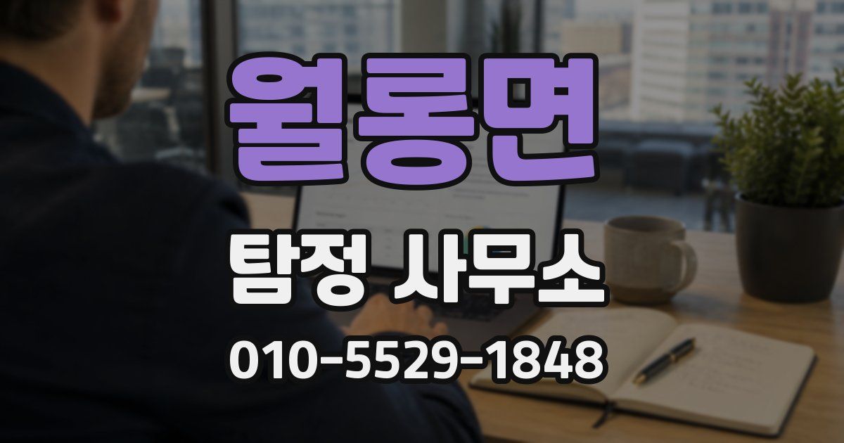 월롱면 탐정 사무소