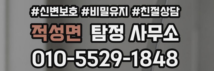 적성면 탐정 사무소