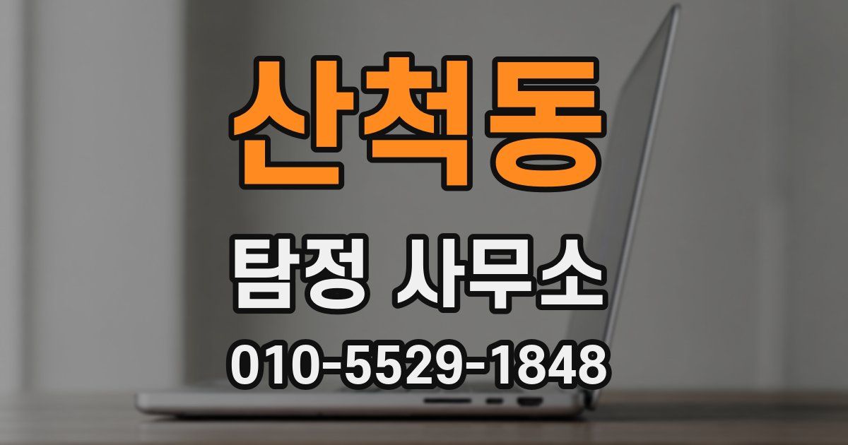 산척동 탐정 사무소
