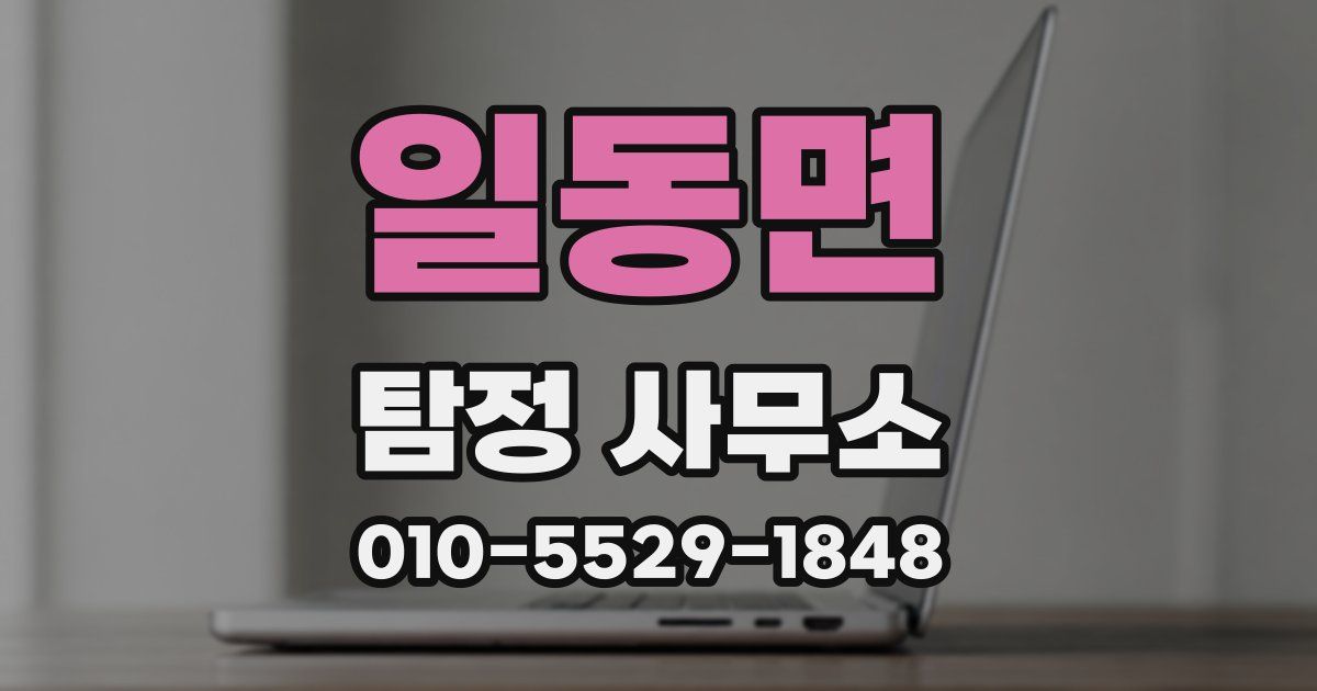 일동면 탐정 사무소