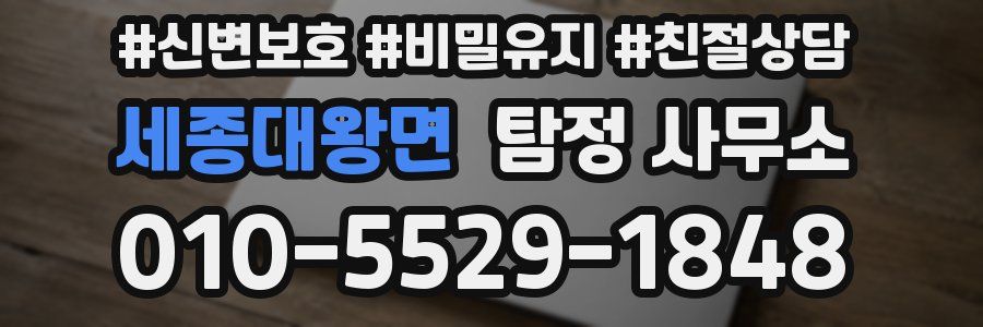 세종대왕면 탐정 사무소