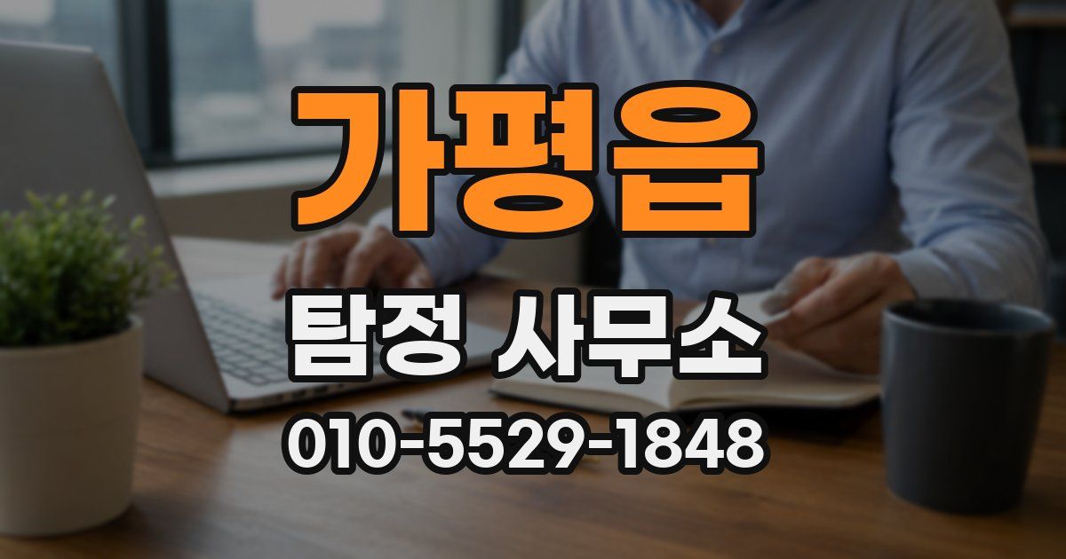 가평읍 탐정 사무소