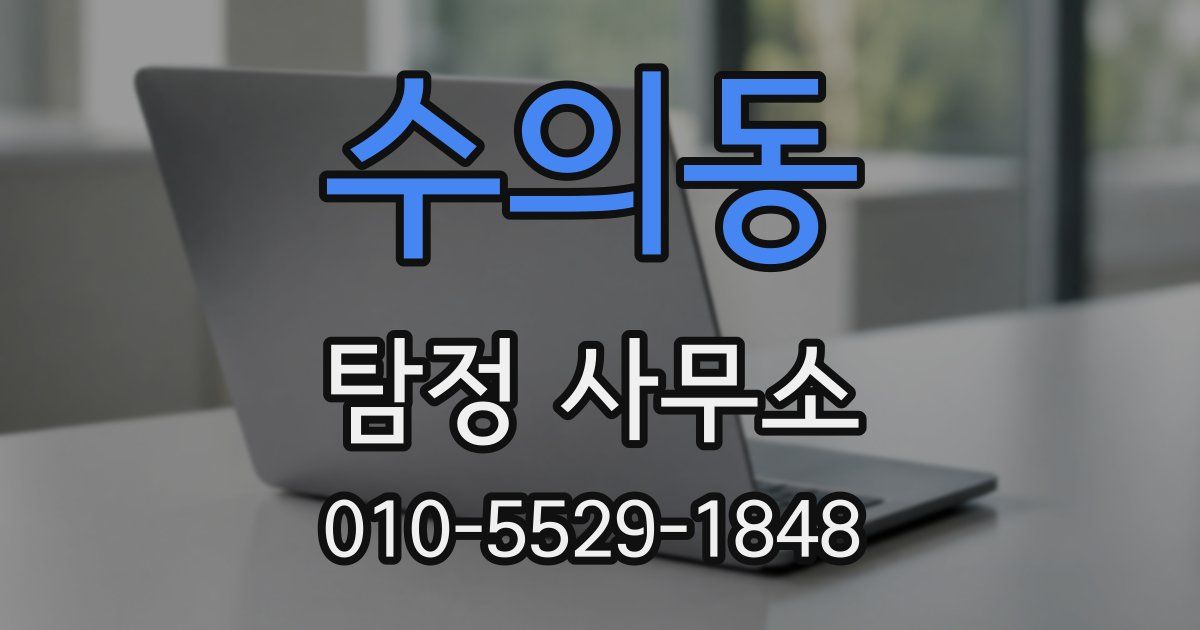 수의동 탐정 사무소