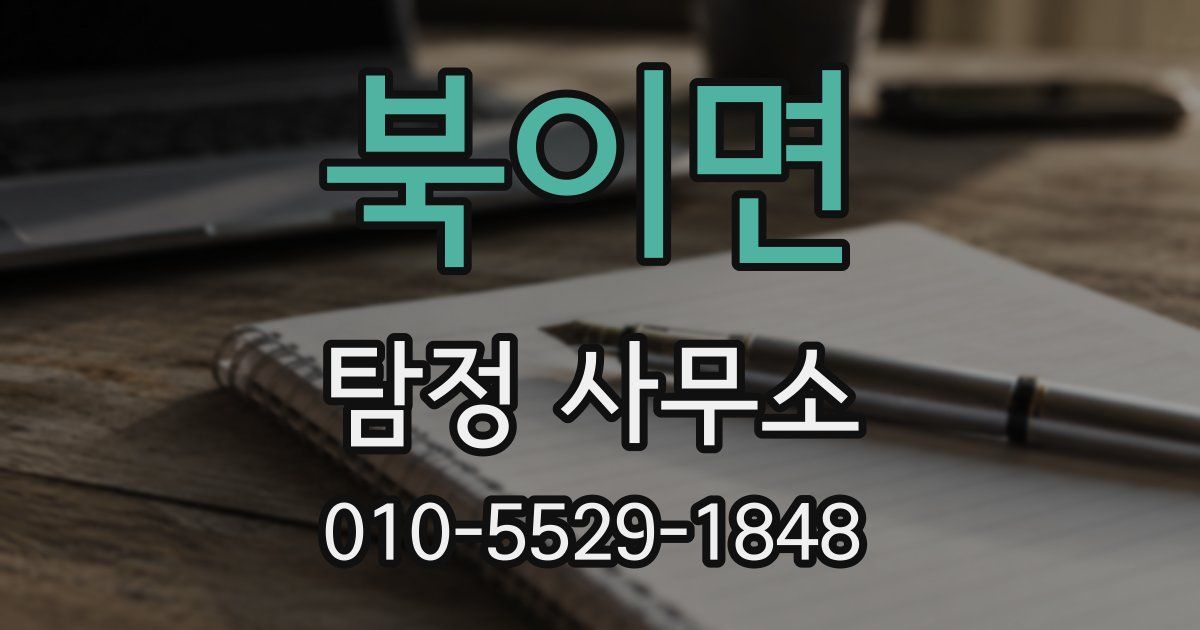 북이면 탐정 사무소