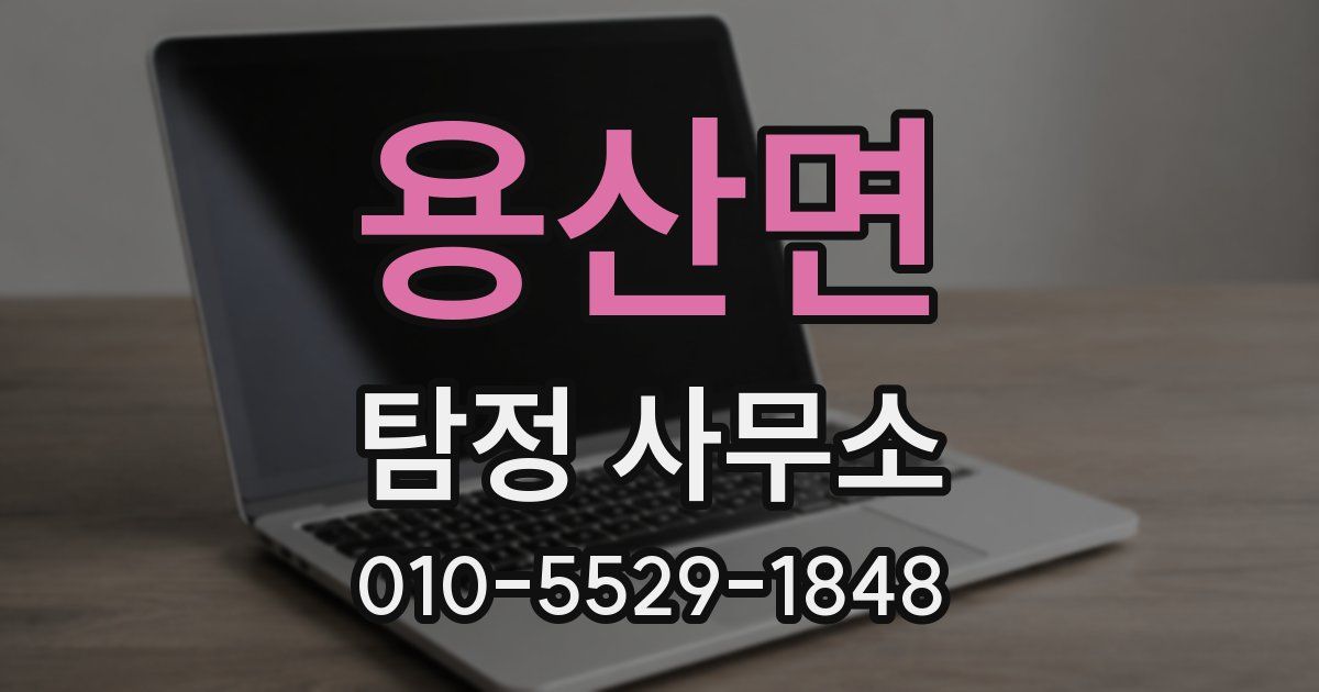 용산면 탐정 사무소