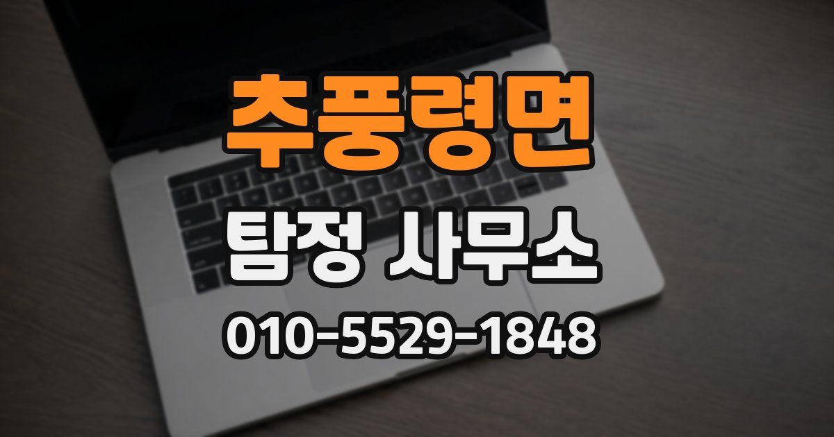 추풍령면 탐정 사무소