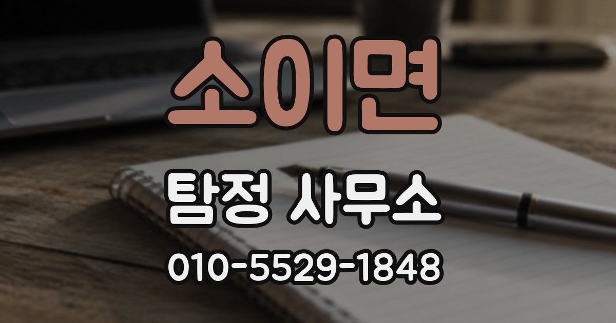 소이면 탐정 사무소
