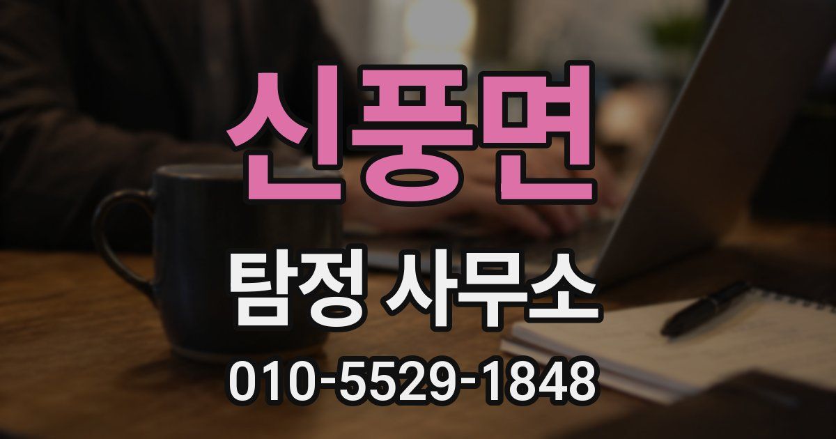 신풍면 탐정 사무소