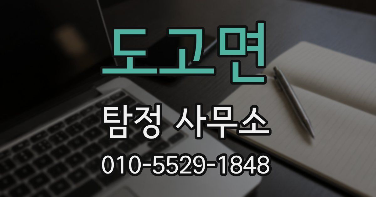 도고면 탐정 사무소
