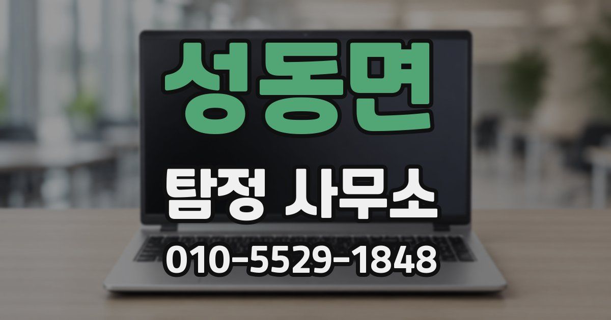 성동면 탐정 사무소