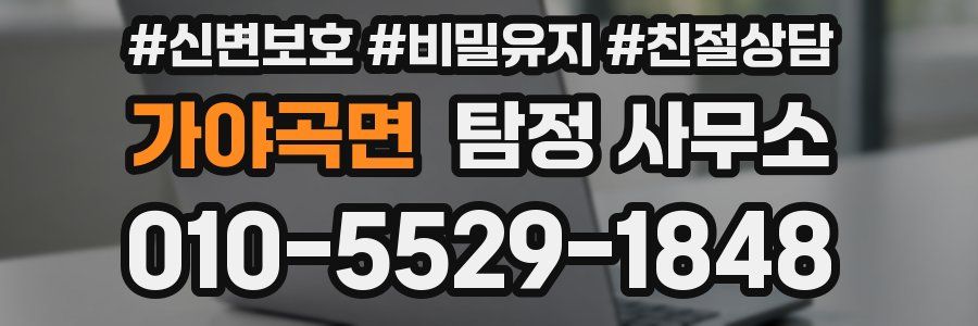 가야곡면 탐정 사무소