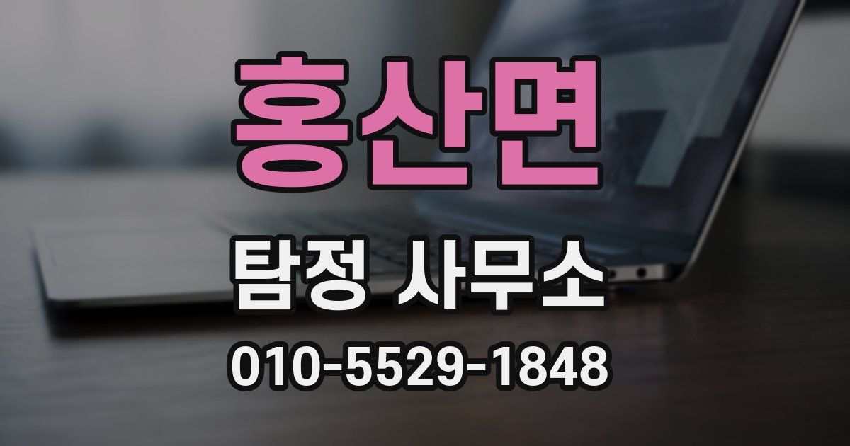 홍산면 탐정 사무소