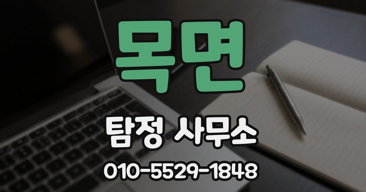 목면 탐정 사무소