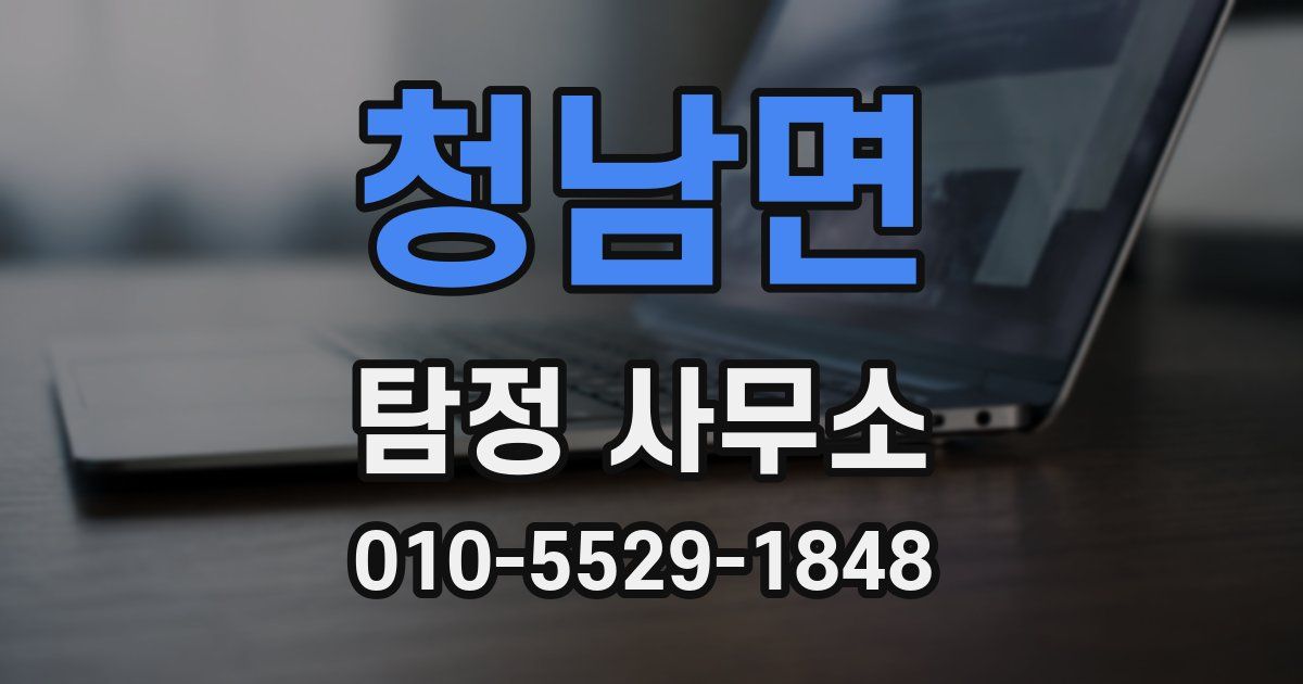 청남면 탐정 사무소