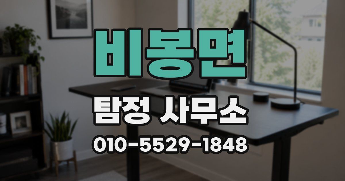 비봉면 탐정 사무소